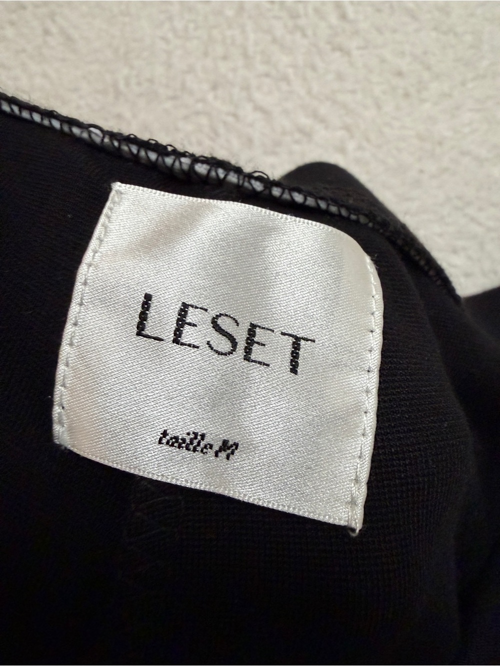 Leset sz M Rio Wide Leg Pants black hight waist - Picture 6 of 9